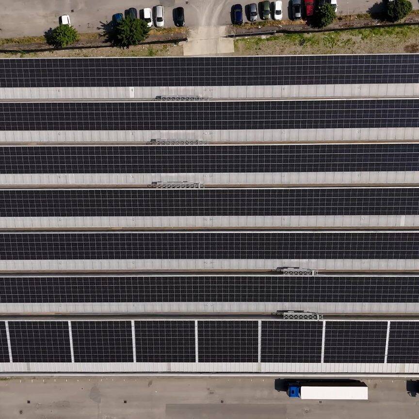 Revamping impianto su copertura