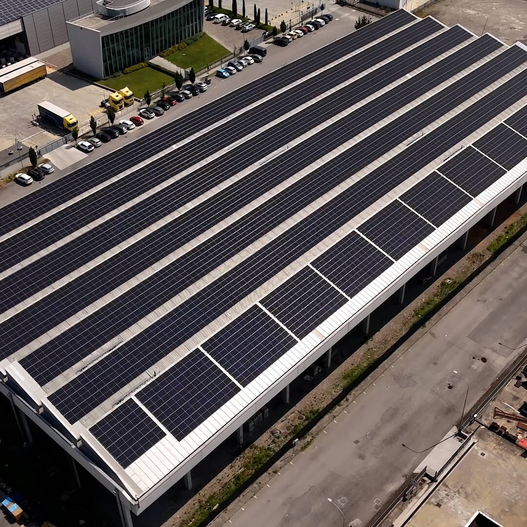 Revamping impianto su copertura